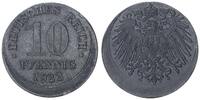 Deutsches Reich/ Kaiserreich 10 Pfennig J.299 Fehlprägung : 15% dezentriert -