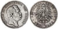 Hessen 5 Mark Großherzog Ludwig III. -