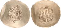 Antike - Byzanz Elektron Aspron Trachy Manuel I., 1143-1180. El-Aspron Trachy (Scyphat), 1152/1167, Constantinopolis -