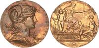 Frankreich Medaille de la famille impériale Bronzemedaille 1889 Weltausstellung Exposition Universelle v. Daniel Dupuis -