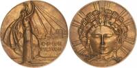 Frankreich Medaille UNTERNEHMEN FÜR STROMVERTEILUNG VON PARIS Bronzemedaille UNTERNEHMEN FÜR STROMVERTEILUNG VON PARIS - CPDE - 25 JAHRE - 190 -