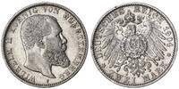 Württemberg 2 Mark Wilhelm II. -