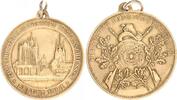 Schützenmedaillen tragbare Schützenmedaille 1891 13. Mitteldeutsches Bundesschießen Erfurt 1891 -