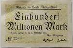 Heiligenstadt, Provinz Sachsen/Thüringen 100 Millionen Mark Stadt, Notgeld -