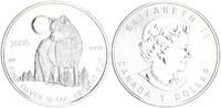 Kanada 1 Dollar Wildlife - Wolf 1/2oz -