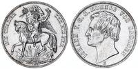 Altdeutschland - Königreich Sachsen 1 Siegestaler, Taler König Johann (1854-1873) -