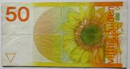 Niederlande 50 Gulden Sonnenblume -