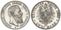 Deutsches Kaiserreich Preußen 2 Mark Friedrich III. -