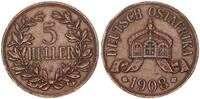 Kolonien Deutsch-Ostafrika 5 Heller DOA J.717 -