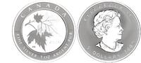 Kanada 5 Dollar Privy Mark Chinesisch Hoffnung, 1 Unze Feinsilber -