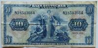 BRD 10 Deutsche Mark Bank deutscher Länder, Kenn-Bst. N, Serie A -