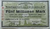 Heilbronn am Neckar, Württemberg 5 Milllionen Mark Stadt, Notgeld -
