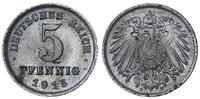 5 Pfennig 1915 D Deutschland / Kaiserreich J.297 Ersatzmünzen prägefrisch-Stempelglanz
