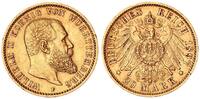 Württemberg 20 Mark Gold Wilhelm II. J.296 -