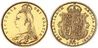 Großbritannien 1/2 Sovereign Queen Victoria Gold -