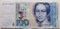 Deutschland, BRD 100 DM Serie KL/Y, Clara Schumann -