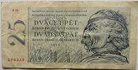 Tschechoslowakei 25 Kronen -