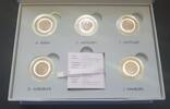 5x 10 Euro 2019 BRD In der Luft in Box mit Beleutung St