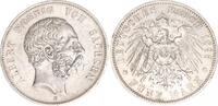 Kaiserreich Sachsen 5 Mark König Albert -