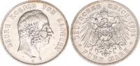 Kaiserreich Sachsen 5 Mark König Georg -