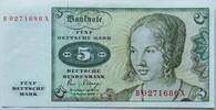 BRD, Deutschland 5 DM Serie B/X, Deutsche Bundesbank -