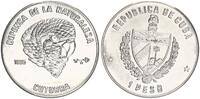 Kuba 1 Pesos Naturschutzgebiet - Papagei -
