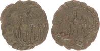 Mittelalter - Italien - Sizilien Denaro Italien, Sizilien Denaro Alfons von Aragon 1416-1458 -