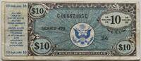 USA 10 Dollars Miliatary Payment Certificate, Serie 472/ 34 -