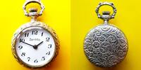 Deutschland, DAMEN TASCHENUHR-Anhängeruhr, ZENTRA ANHÄNGER UHR, gute Funktion, Incabloc Stoßsicherung, ca. 1980, -