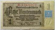 DDR/SBZ 1 DM Kuponschein, Kupon auf Ro. 166b -