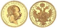 Österreich Ungarn 1 Dukat Gold Originalprägung Franz-Joseph I. -