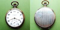 Schweiz, HERREN TASCHENUHR, silberne TISSOT HERREN TASCHENUHR, Ankerhemmung, gute Funktion, ca. 1932, -