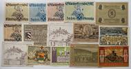 Deutsches Reich 28 versch. Notgeldscheine z.B. aus Fürstenwalde, Gebesee, Lauenstein, Steinheid -