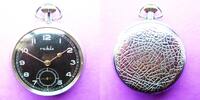 Deutschland, HERREN TASCHENUHR, HERREN TASCHENUHR, ruhla, Werk: UMF 83, gute Funktion, ca. 1970 (DDR-Zeit), -