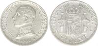 Spanien 50 centimos Silber Alfonso XIII. 50 centimos Silber -