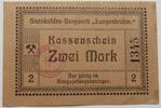 Essen-Rüttenscheid, Rheinland 2 Mark Steinkohlen-Bergwerk Langenbrahm, Notgeld, Lagergeld -