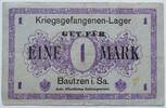 Bautzen, Sachsen 1 Mark Kriegsgefangenen-Lager, Notgeld -