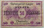 Chemnitz, Sachsen 50 Pfennig o.D. Gefangenen-Lager, Notgeld, Lagergeld etwas wellig, gebraucht
