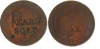 Frankreich 10 Centimes Napoleon III Gestempelt PEARS SOAB -