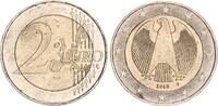 2 Euro 2002 F BRD Fehlprägung : ohne Randschift nur Riffelrand fast vz