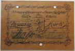 20 Mark o.D. Lechfeld, Bayern Kriegsgefangenen-Lager, Lageransicht mit Wasserturm und Flieger, selten entwertet, fast kassenfrisch