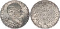 Kaiserreich Baden 2 Mark Silber Friedrich I Jubiläum Silber -