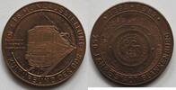Kupfermedaille 1983 Helmut König 750 Jahre Stadt Bankenburg, 16. Münzausstellung, Fgr Numismatik Wernigerode vorzüglich-Stempelglanz