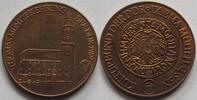 DDR Kupfermedaille Thomas Müntzer Ehrung, IX. BMA Mühlhausen -