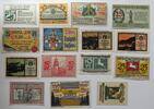 Lot 31 versch. Notgeldscheine  Dt. Reich z.B. aus Berga (Elster), Güstrow, Schmiedefeld meist fast kassenfrisch