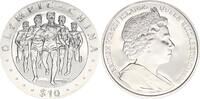 Jungferninseln 10 Dollar Läufer Silber -