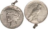 USA 1 Dollar Peace 1922 Patriotischer Anhänger ss-vz