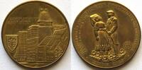 DDR Tombakmedaille VII. Bezirksmünzausstellung Cottbus -