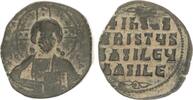 Antike / Byzanz / Anonym Anonymer Follis, Klasse A3 Byzanz Anonymer Follis, Klasse A3, Basilius II., Constantinus VIII. -