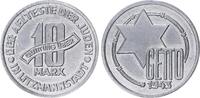 Deutschland / Polen / Getto Litzmannstadt 10 Mark (mit Echtheitszertifikat) Aluminium 3,43g aus dem New Yorker Lot -